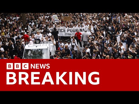 France police officer charged after Nahel shooting - BBC News