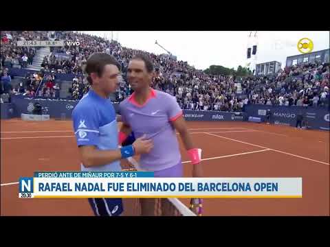 Rafael Nadal fue eliminado del Barcelona Open ?N20:30?17-04-24
