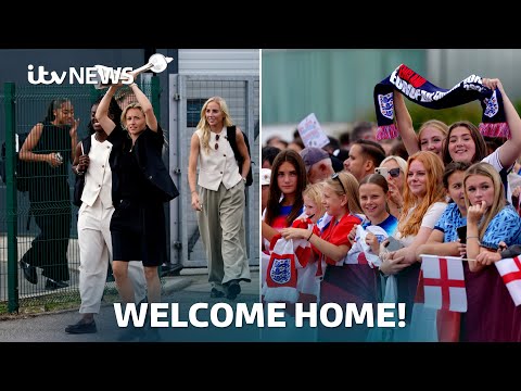 Lionesses return home triumphant | ITV News