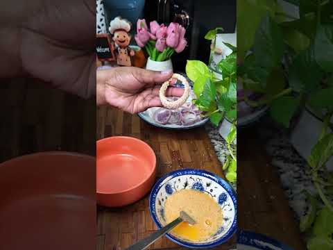 ලූණු බැද්දම මෙච්චර රසද?|ONION RINGS RECIPE|