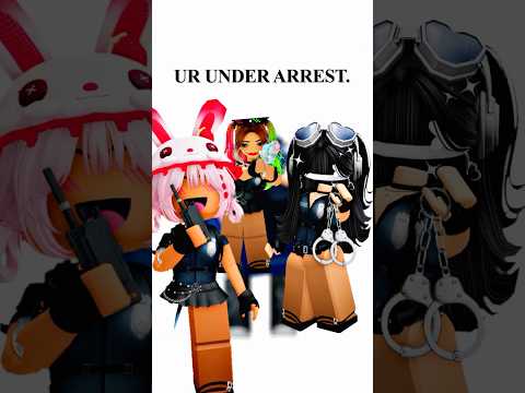 YOU’RE ARRESTED.. 🚔🚨