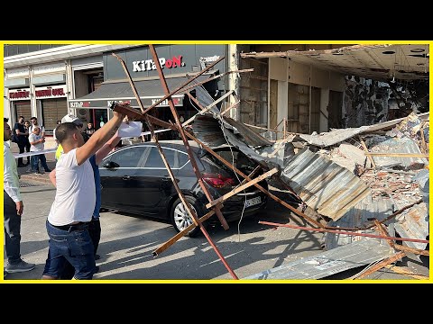 Kadıköy'de Binanın Yıkımı Sırasında Çökme