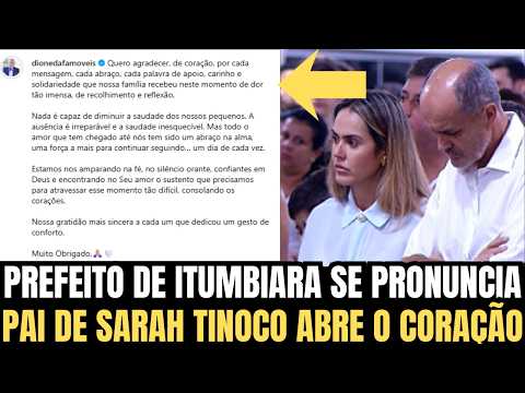 Prefeito de Itumbiara se pronuncia pela primeira vez após morte dos netos 'A ausência é irreparável'