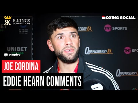 Joe Cordina ADDRESSES Eddie Hearn Comments Over Shakur Stevenson, Tony Sims Split