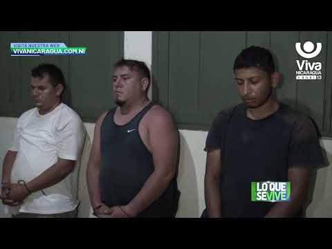 Tres hombres son capturados con 16 paquetes de cocaína en Somotillo