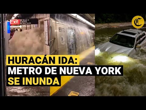 ? HURACÁN IDA: Impresionantes videos de las inundaciones provocadas por la tormenta en NUEVA YORK