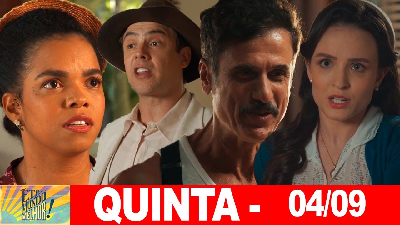 ÊTA MUNDO MELHOR | Capitulo de hoje | Quinta – Feira (04/09/2025) RESUMÃO