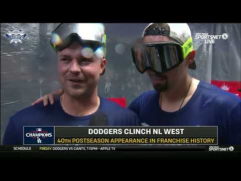 Tarik Skubal Says He Loves Winning <strong>With</strong> Dodgers, Blake Snell Protects Him <strong>From</strong> Champagne!