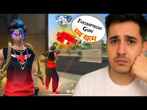 Thompson Gun Only Headshot But Sab kuch Khatam Ho Gaya - Garena Free Fire