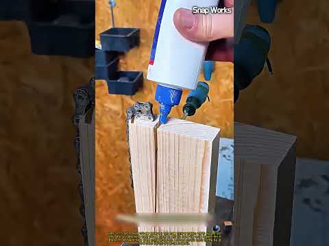 롤러 체인과 전동 드릴을 이용한 <strong>목재</strong> 체결 공정 #worker #process #woodworking #<strong>diy</strong> #tools