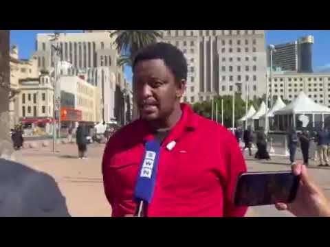 EFF Spokesperson, @Sinawo_Thambo , speaking with eNCA