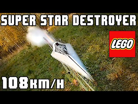 [ROCKET POWERED] LEGO Star Wars Super Star Destroyer! - (67 MPH)