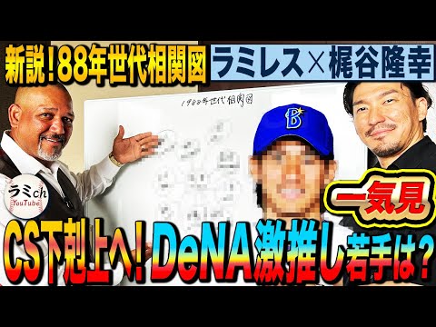【CS下剋上へ】元監督ラミレス激推しDeNA若手野手とは⁉︎田中将大と斎藤佑樹の本当の仲は?梶谷がプラチナ世代の人間関係を赤裸々告白‼︎【梶谷隆幸コラボ一気見】