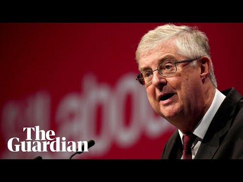Welsh first minister Mark Drakeford makes emotional resignation speech