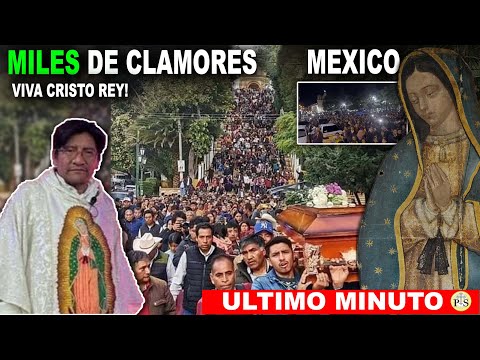 MILES  DE CLAMORES se ESCUCHARON EN todo MÉXICO, VIVA CRISTO REY! DESPEDIDA del PADRE MARCELO PÉREZ