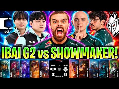 IBAI CASTEA A <strong>G2</strong> EN EL MUNDIAL! 😱CAPS vs SHOWMAKER!🔥 | DK vs <strong>G2</strong> WORLDS 2026 SUIZO IBAI COSTREAM
