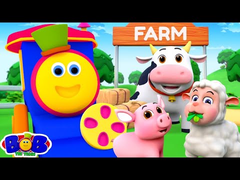 🔴LIVE🔴ชาวนาบ็อบอาศัยอยู่บนฟาร์ม | ดนตรีเด็กก่อนวัยเรียนและ เพลงการ์ตูนแสนสนุกสำหรับเด็ก
