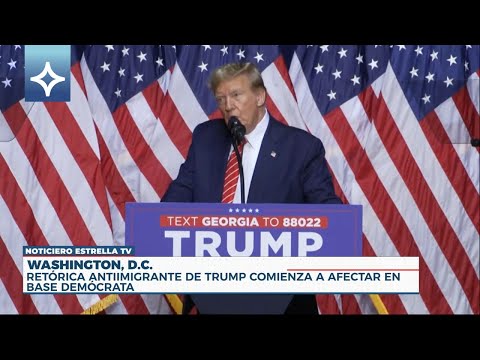 Retórica anti-inmigrante de Donald Trump está impactando en Elecciones | Noticias ETV