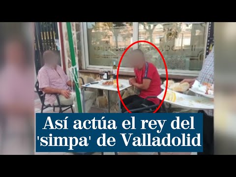 Así actúa el rey del 'simpa' de Valladolid