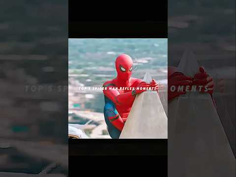 top spider man reflexes #shortsfeed