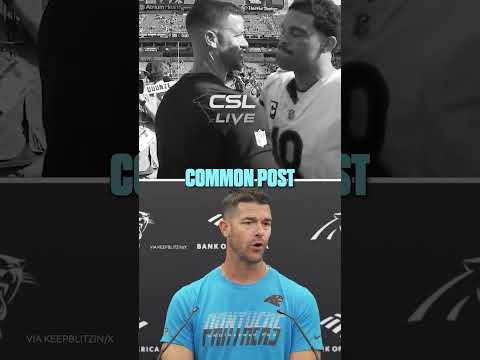 Caleb Williams told Dave Canales “great defense man” after scoring 59 points #nfl #bears #panthers