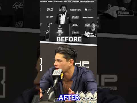 Ryan garcia fooled everyone! | before & after