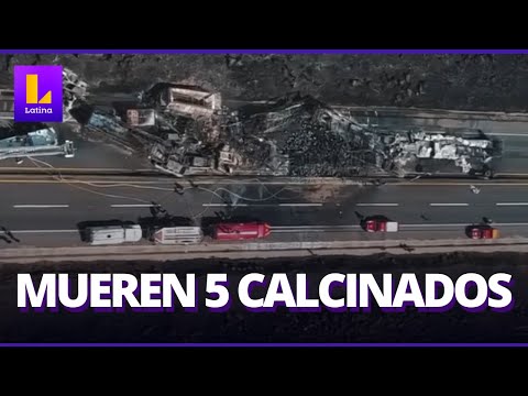 Accidente múltiple en Jalisco dejó 5 muertos