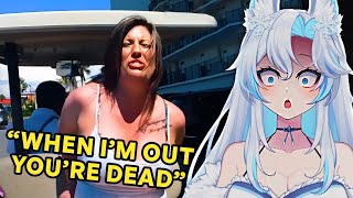 R**ist Karen Loses it & Starts Fighting a Cop