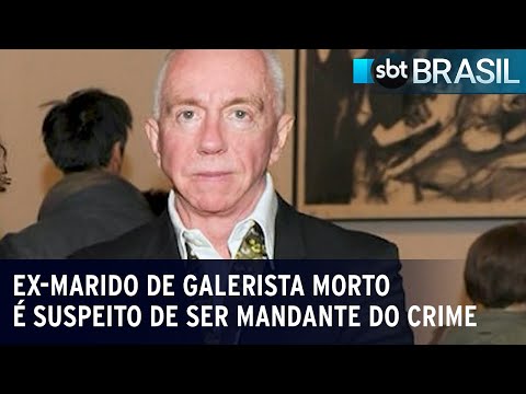 Ex-marido de galerista morto é preso por suspeita de ser mandante do crime | SBT Brasil (09/02/24)