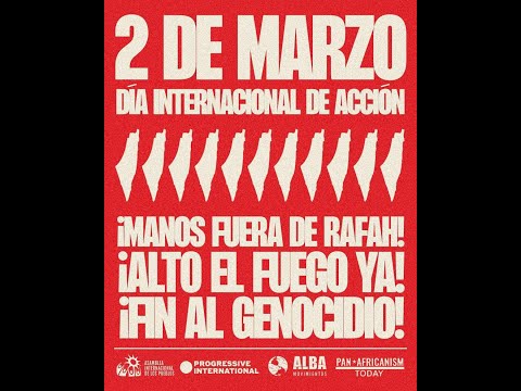 Cuba en marcha solidaria con causa palestina