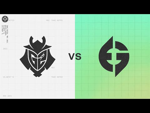 G2 vs EG｜2022 Mid-Season Invitational Group Stage Day 5 Game 4