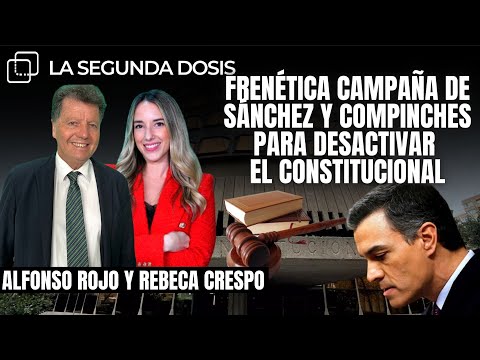 FRENÉTICA CAMPAÑA DE SÁNCHEZ  compinches para desactivar el Tribunal Constitucional