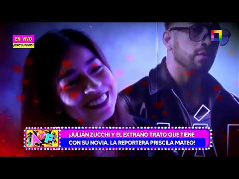 Amor y Fuego - OCT 04 - JULIÁN ZUCCHI Y EL EXTRAÑO TRATO QUE TIENE CON PRISCILA MATEO | Willax