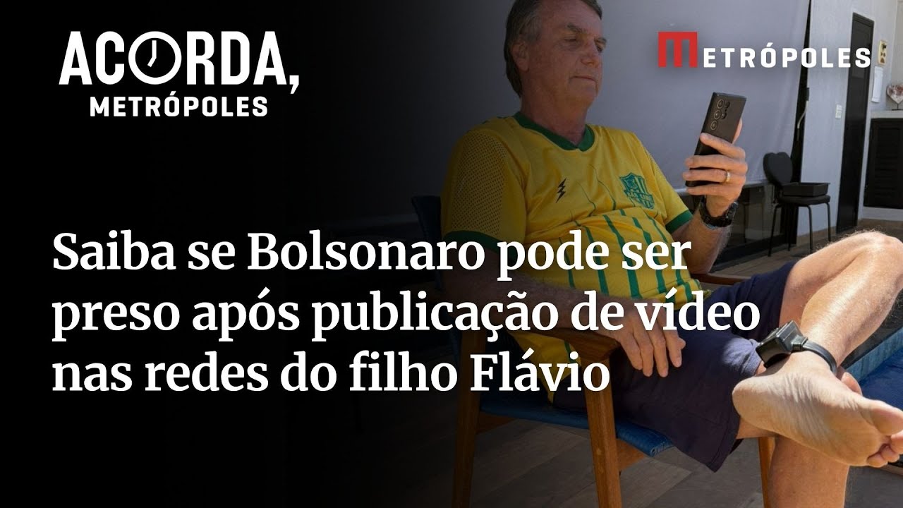 Bolsonaro descumpriu cautelar ao se pronunciar em ato no domingo