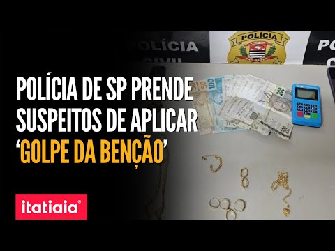 CASAL SUSPEITO DE APLICAR 'GOLPE DA BENÇÃO' É PRESO EM SÃO PAULO