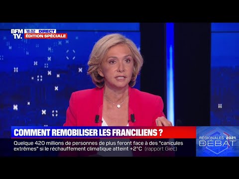 Régionales: comment remobiliser les Franciliens  La réponse de Valérie Pécresse