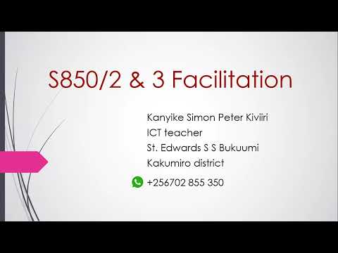 S.6  ICT FACILITATION HELD ON 08TH JULY 2024 - TIPS TO PASS A LEVEL PRACTICAL PAPER