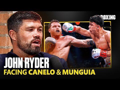 John ryder compares fighting canelo alvarez & jaime munguia