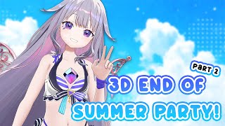 【VRCHAT】SUMMER ISN'T QUITE OVER (PART 2)【3D SUMMER PARTY/NEW VR OUTFIT
