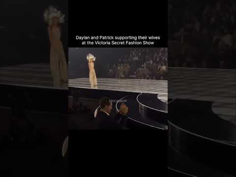 Dylan and Patrick supporting their wives at the #victoriasecretfashionshow #dylansprouse #barbara