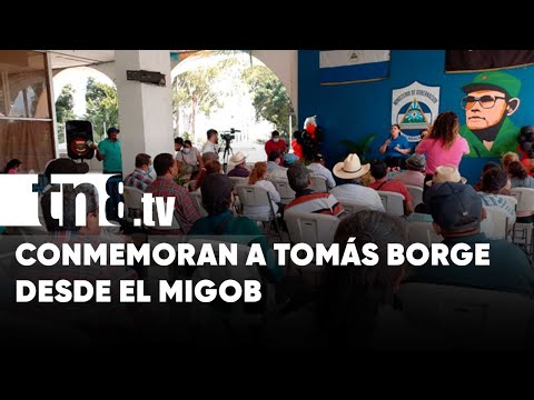 MIGOB conmemora el 92 aniversario del comandante Tomás Borge, en Managua - Nicaragua