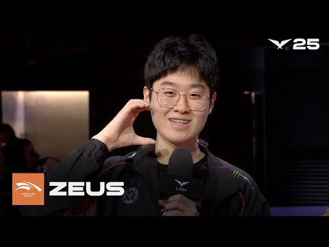 Zeus 인터뷰 | HLE vs NS | 05.02 | 2025 LCK