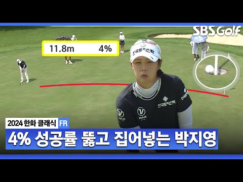 [2024 KLPGA] 4%를 뚫어내는 박지영! 당해 낼 재간이 없는 완벽한 플레이_한화 클래식 FR