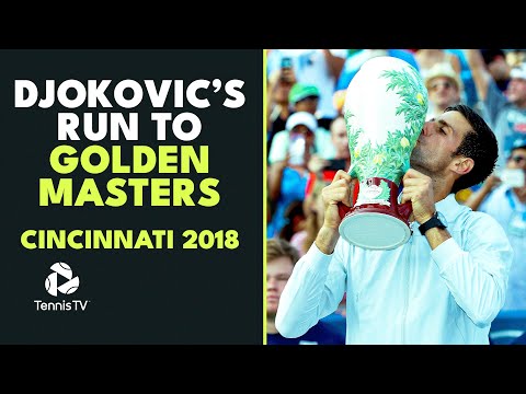 Novak Djokovic Completes The GOLDEN MASTERS 👑 | Cincinnati 2018