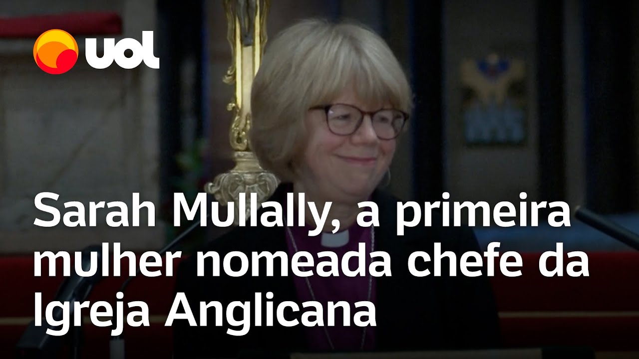 Sarah Mullally é nomeada arcebispa e torna-se a primeira mulher nomeada chefe da Igreja Anglicana