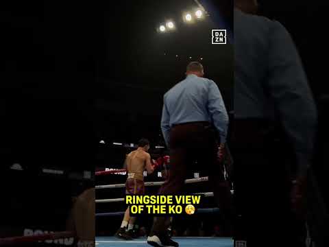 This angle is something else 🔥🎥 Duarte knockout over Madueño #DuarteMadueno