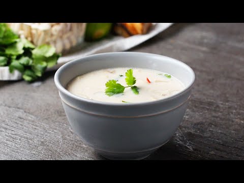 Easy Tom Kha Gai (Chicken Coconut) Soup ? Tasty