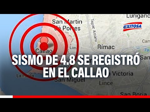 Un sismo se registró a 32 km al suroeste de la Provincia Constitucional del Callao, Callao