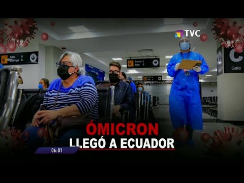 Confirman el primer caso de la variante Ómicron en Ecuador