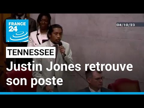 Tennessee : Justin Jones retrouve son poste après son exclusion jugée raciste • FRANCE 24